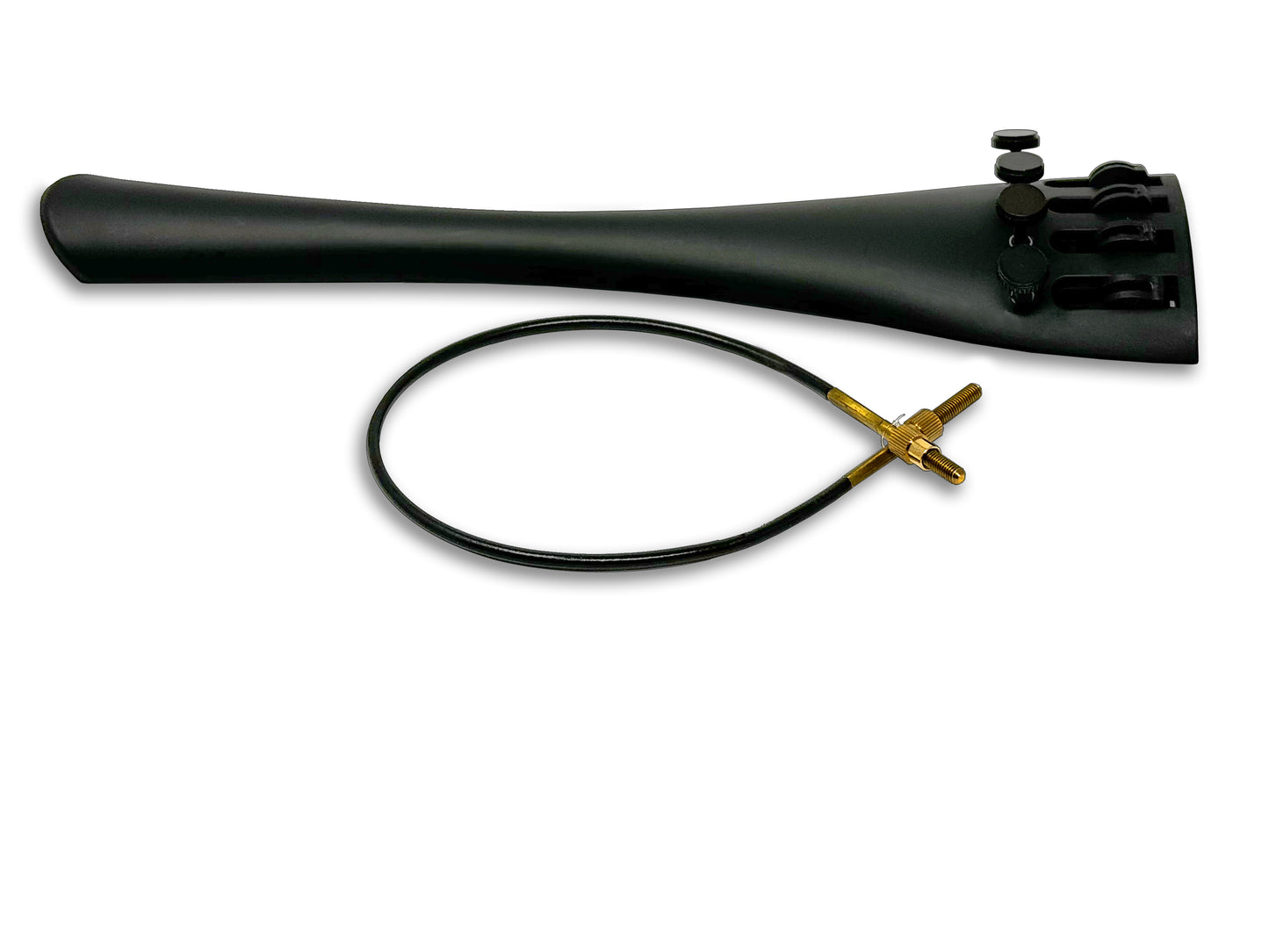 Forte3D 7/8-4/4 Cello Tailpiece with 4-tuners and Nylon Tailgut