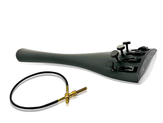 Forte3D 7/8-4/4 Cello Tailpiece with 4-tuners and Nylon Tailgut