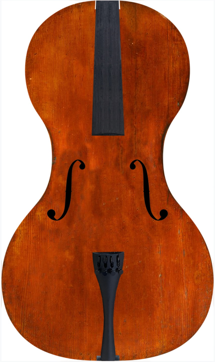 Virtuoso Series Forte3D® Cello with "Wood" Top