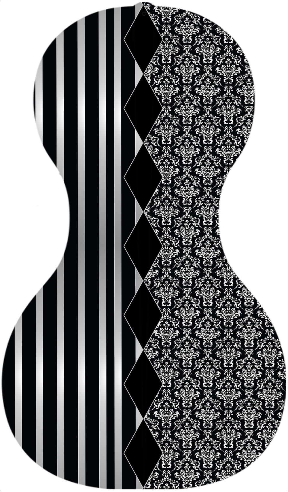 Forte3D® Cello Fine Art Cellos Painted BACK by Juleez