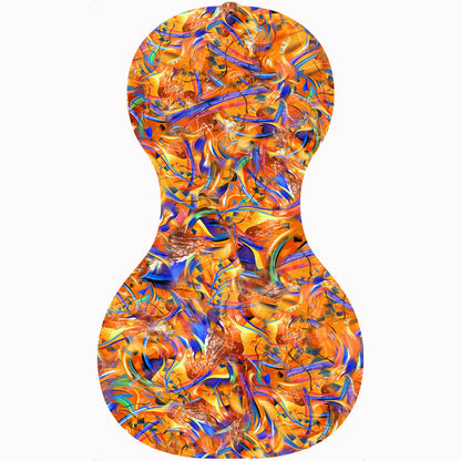 Forte3D® Cello with Fine Art TOP AND OR BACK by Juleez Art
