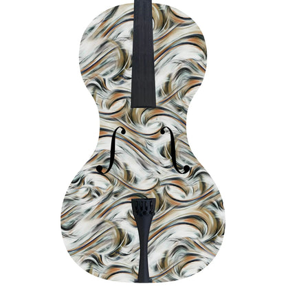 Forte3D® Cello with Fine Art TOP AND OR BACK by Juleez Art