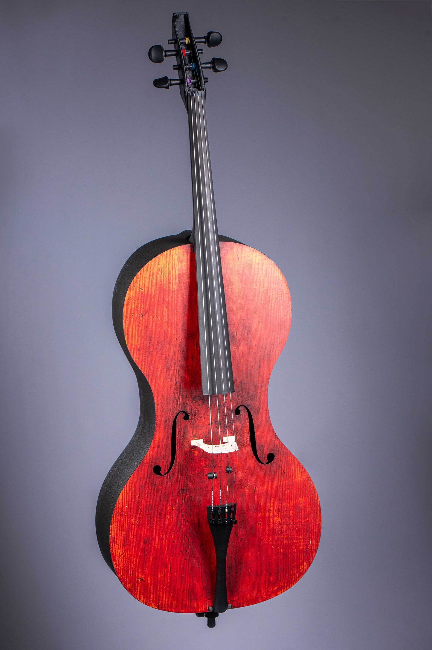 Forte3D® Cello with "Wooden Old Italian Cello" TOP AND OR BACK