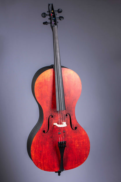 Forte3D® Cello with "Wooden Old Italian Cello" TOP AND OR BACK