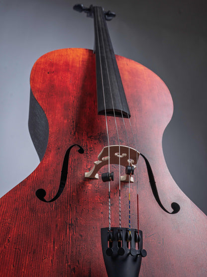 Forte3D® Cello with "Wooden Old Italian Cello" TOP AND OR BACK