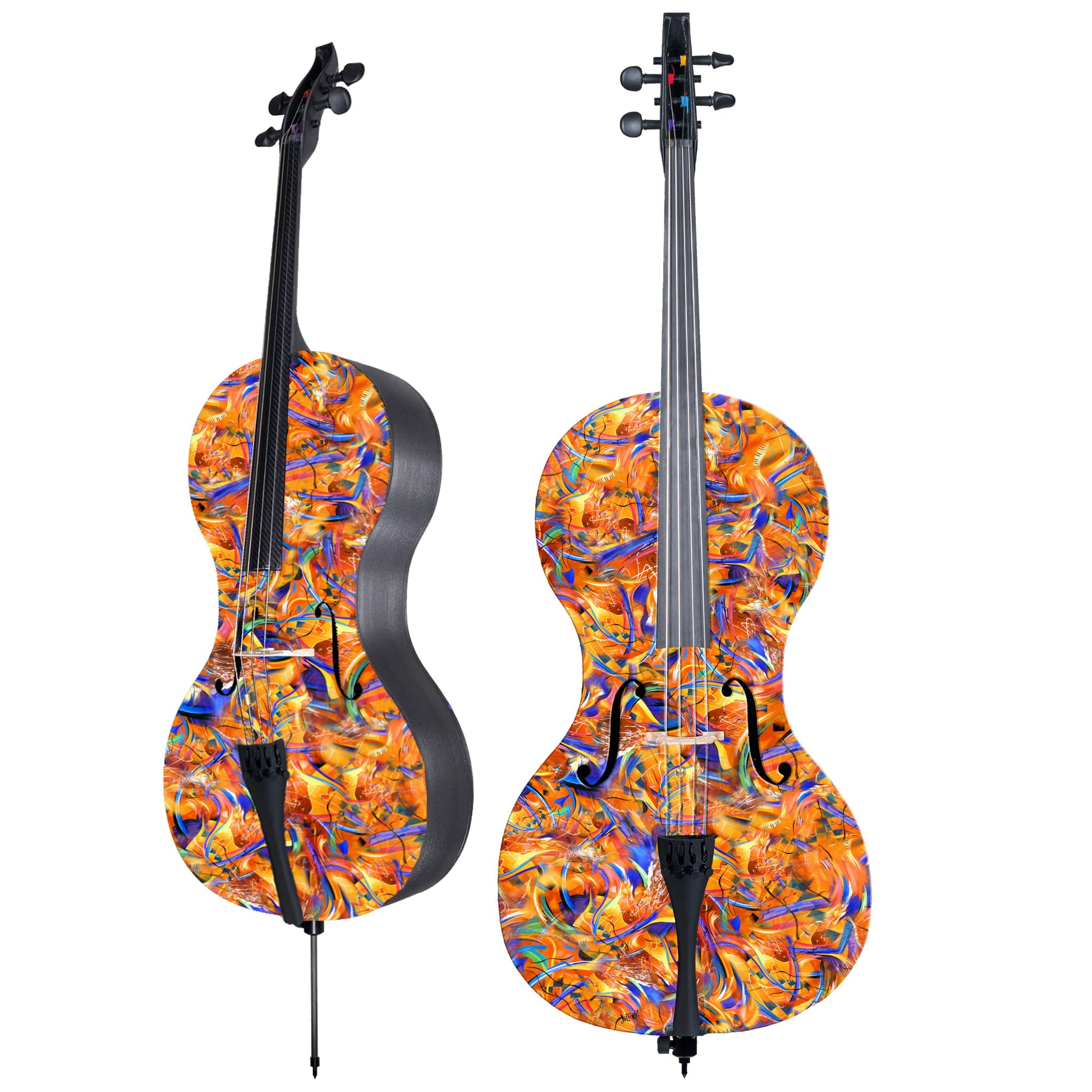 Forte3D Carbon Fiber Cello -Tempo Design Juleez