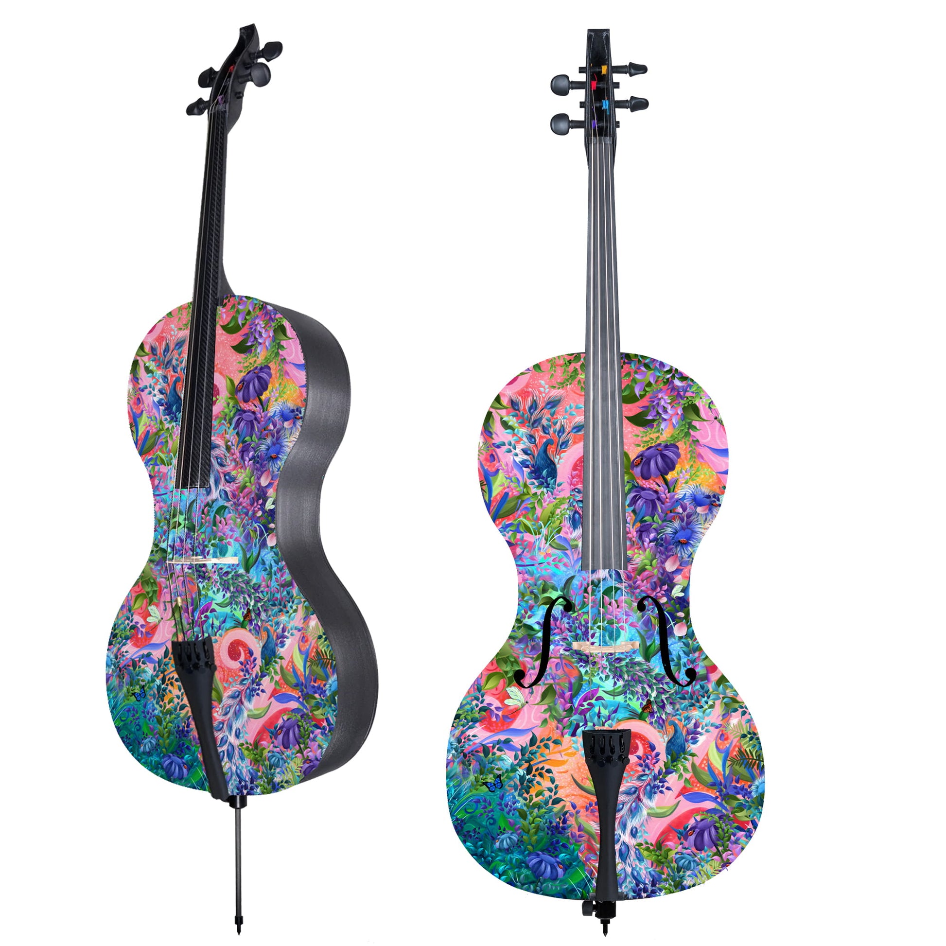 Forte3D Carbon Fiber Cello - Art Top Cello Juleez