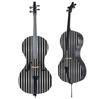 Forte3D Carbon Fiber Cello Elegant Stripe Juleez