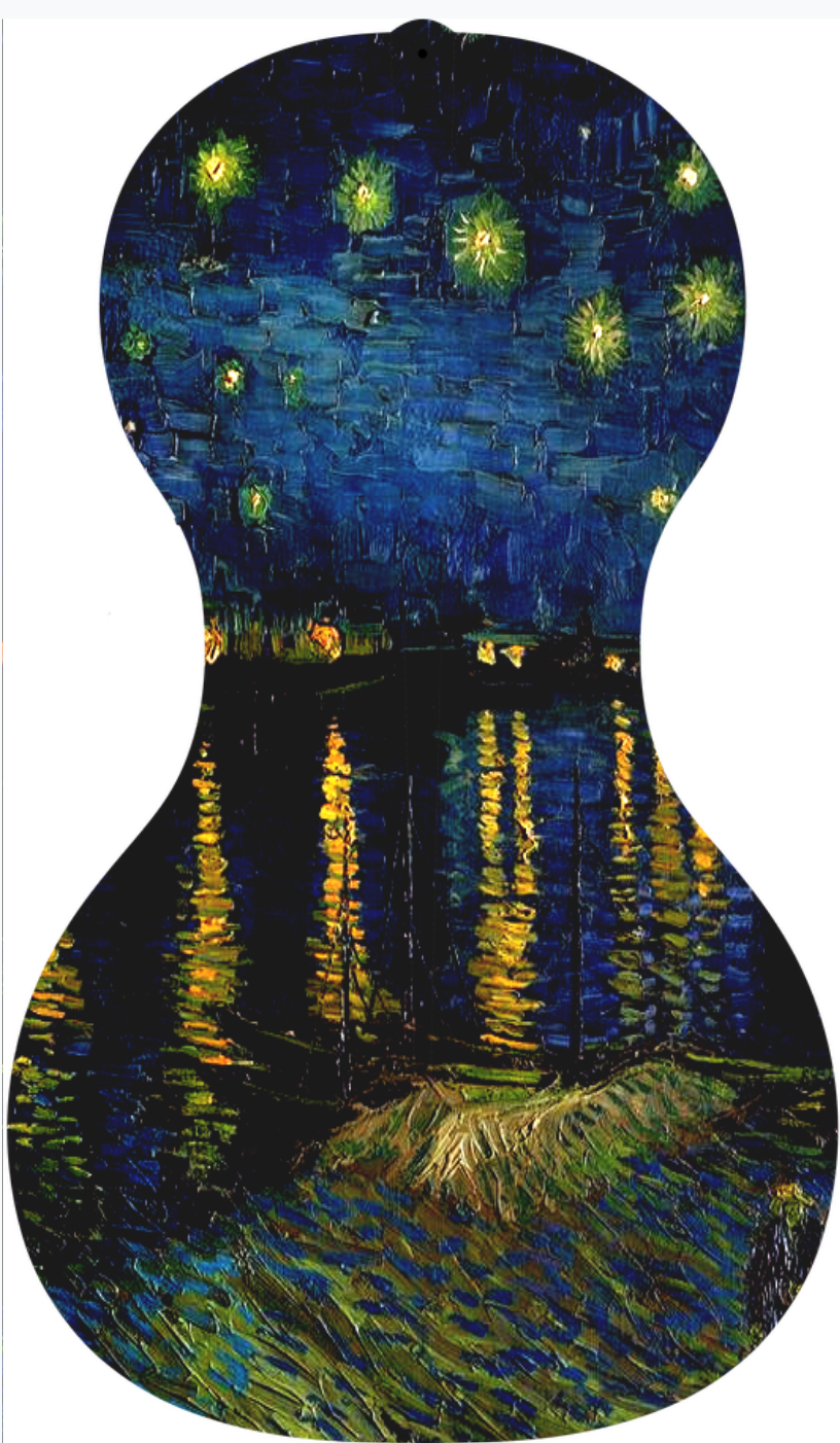 Forte3D® Cello - Fine Art BACK