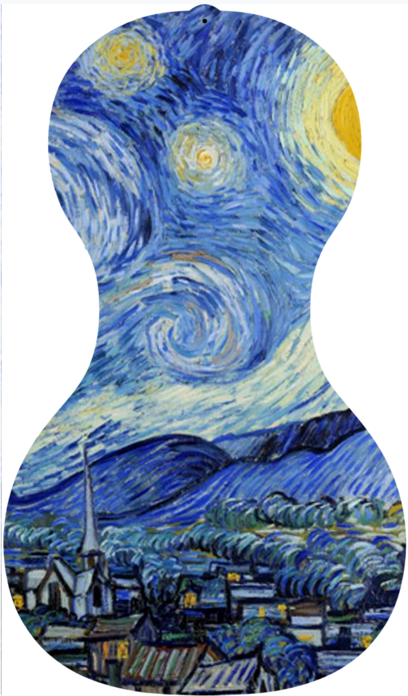 Forte3D® Cello - Fine Art BACK