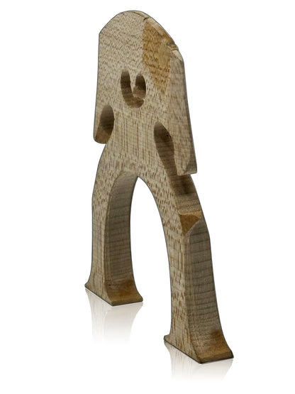 Forte3D 4/4 Cello Bridge side back view