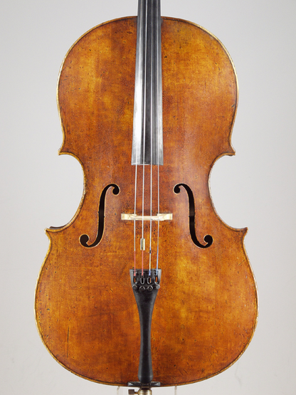 Forte3D® Cello with "Wooden Old Italian Cello" Painted Top