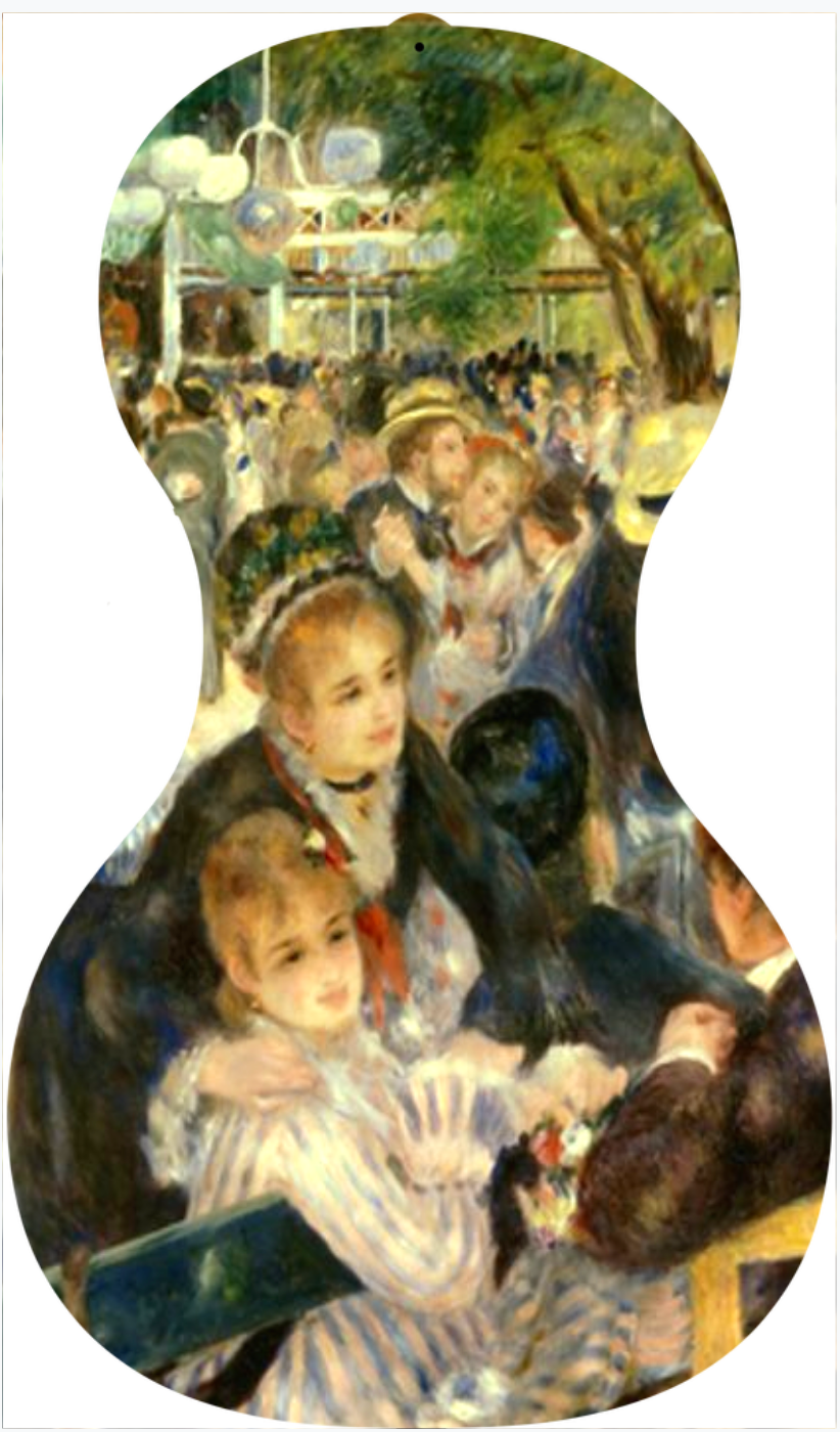 Forte3D® Cello - Fine Art BACK