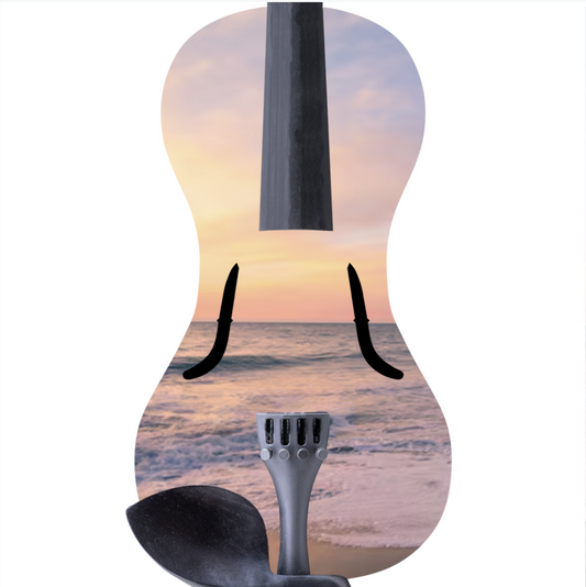 Forte3D® Violin - CUSTOM IMAGE painted on TOP - design your own!