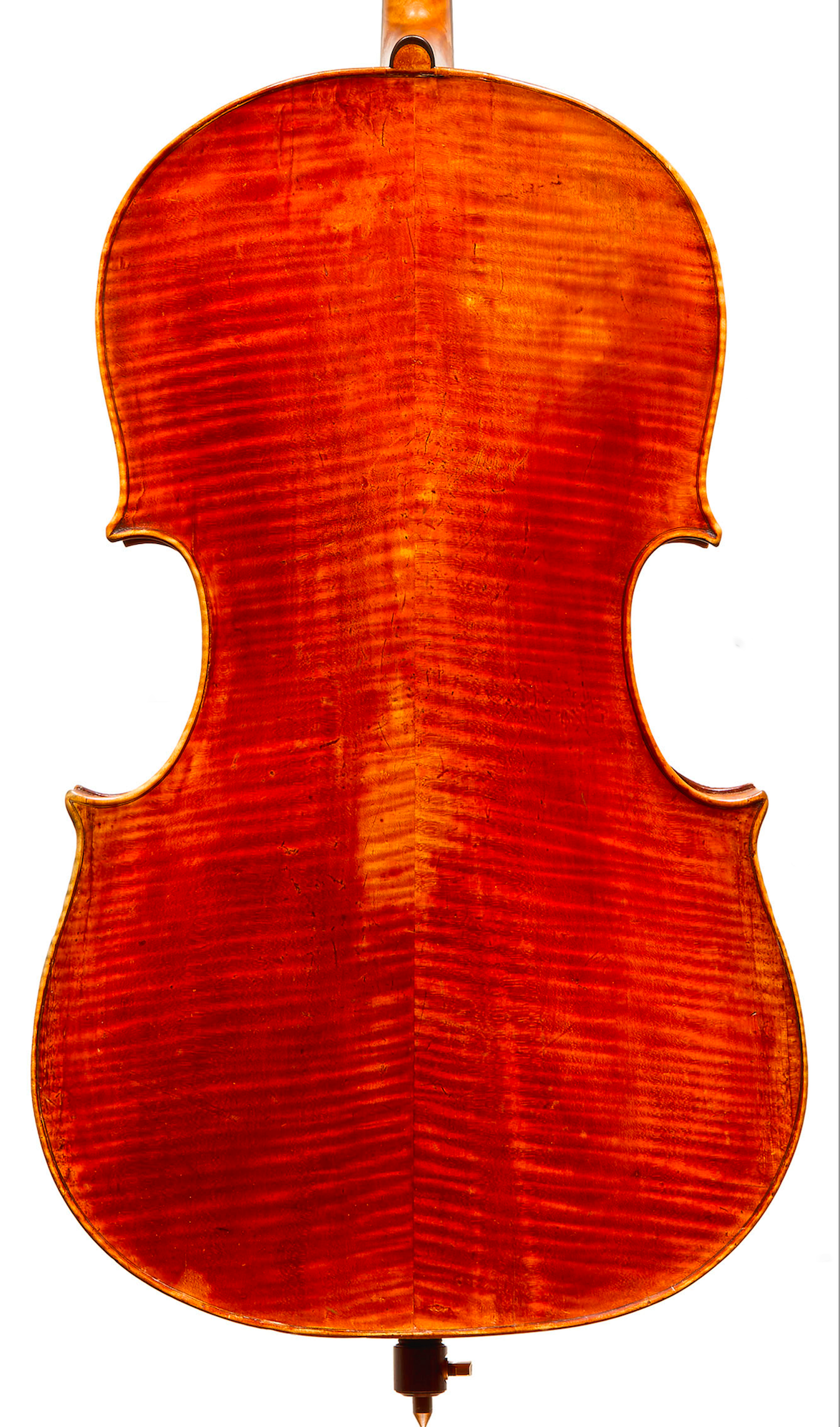 Forte3D® Cello with "Wooden Old Italian Cello" Painted BACK