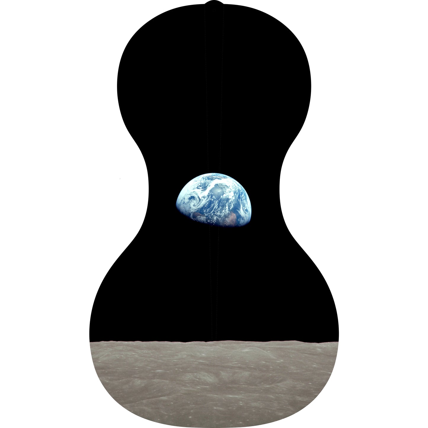 Forte3D® Cello - CUSTOM IMAGE painted on BACK - design your own!