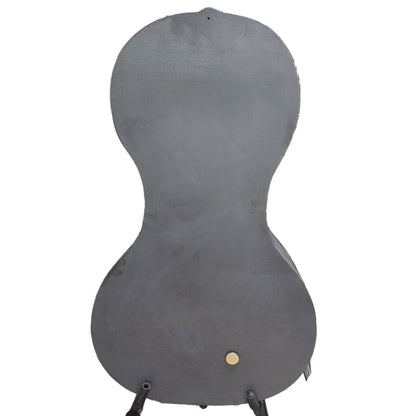Forte3D® Carbon Fiber Cello Unique Instrument: Montagnana Top, Sanded Carbon-Fiber Back