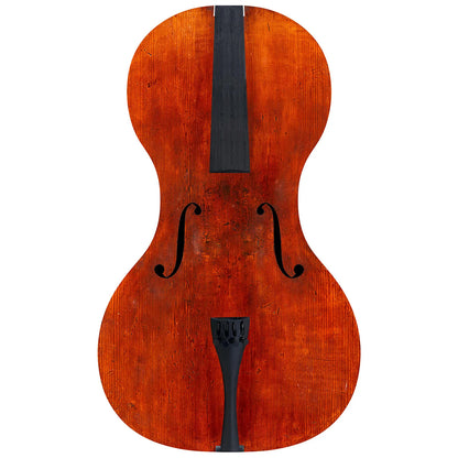 Forte3D® Carbon Fiber Cello Unique Instrument: Montagnana Top, Sanded Carbon-Fiber Back