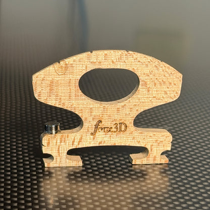 Extra Forte3D Fully Adjustable Violin Bridge 4/4 Size