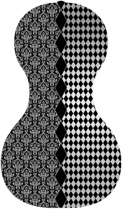 Forte3D® Cello Fine Art Cellos Painted BACK by Juleez