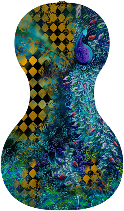 Forte3D® Cello Fine Art Cellos Painted BACK by Juleez
