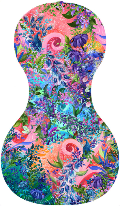 Forte3D® Cello Fine Art Cellos Painted BACK by Juleez