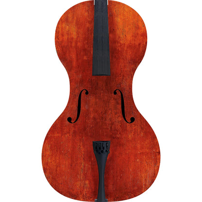 Forte3D® Cello with "Wooden Old Italian Cello" TOP AND OR BACK