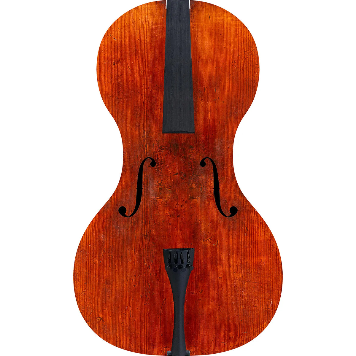 Forte3D® Cello with "Wooden Old Italian Cello" TOP AND OR BACK